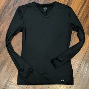 Champion Long-sleeve V Neck Top